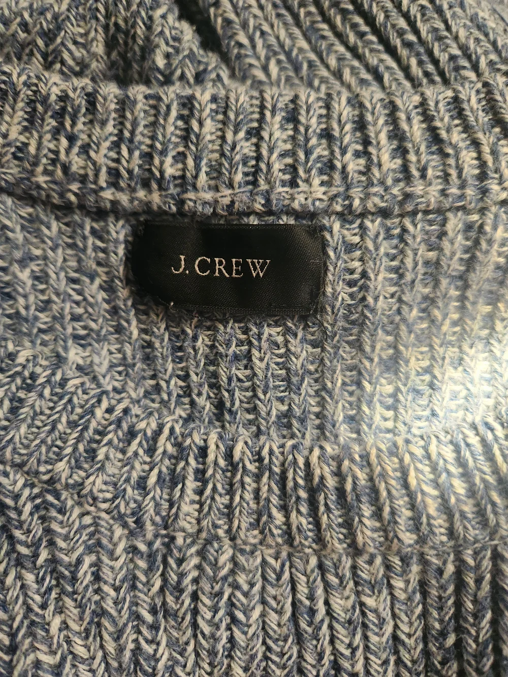J. Crew Men’s Gray Marled Crewneck Sweater